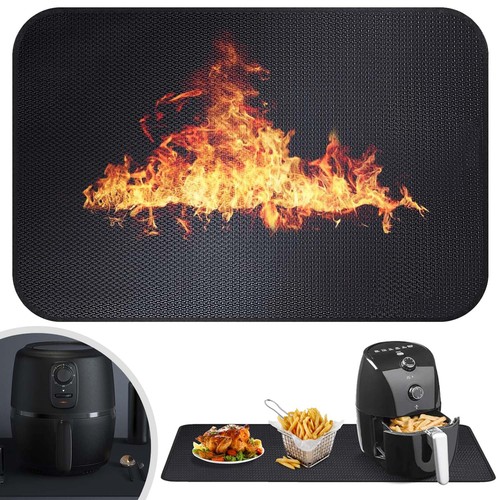 Heat resistant mat for - mat,
