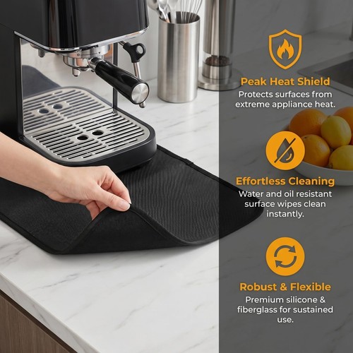 Solvio heat resistant mat - heat,